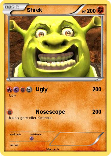 Pokémon Shrek 771 771 - Ugly.