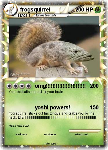 Pokemon frogsquirrel