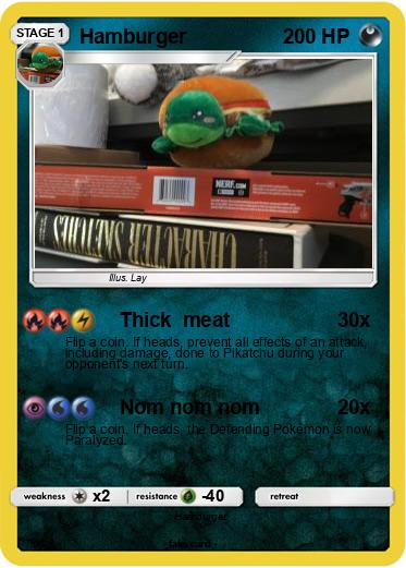 Pokemon Hamburger