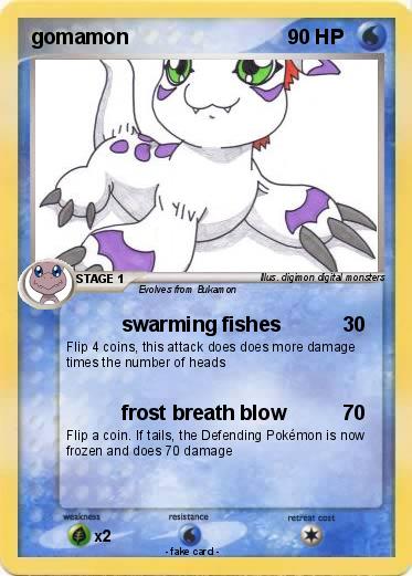 Pokemon gomamon