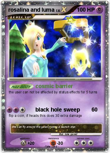 Pokemon rosalina and luma