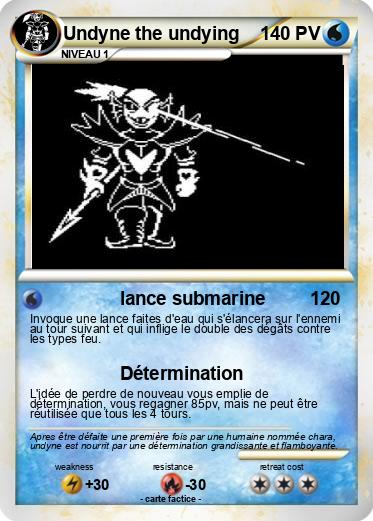 Pokemon Undyne the undying