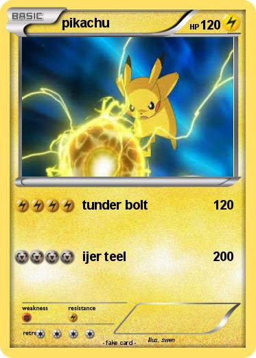 Pokemon pikachu
