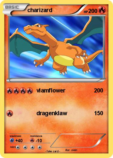Pokemon charizard