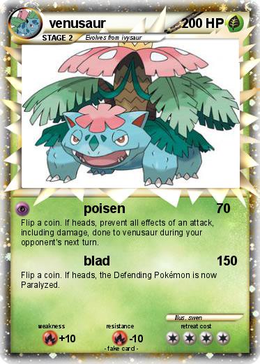 Pokemon venusaur