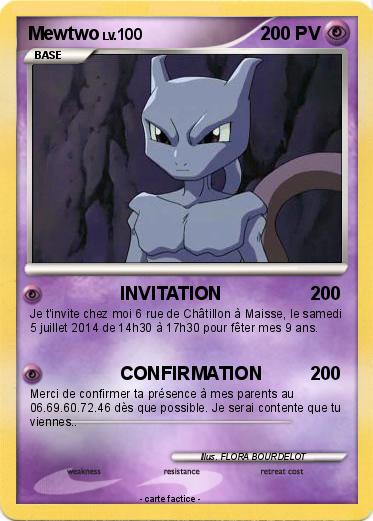 Pokemon Mewtwo