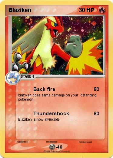 Pokemon Blaziken
