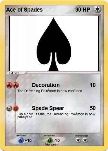 Pokemon Ace of Spades