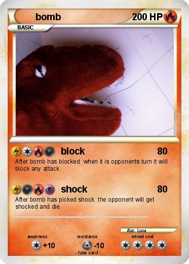 Pokemon bomb