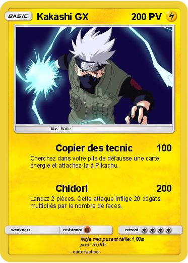 Pokemon Kakashi GX