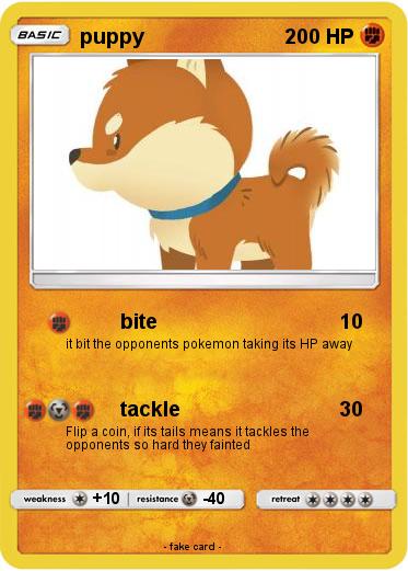 Pokemon puppy