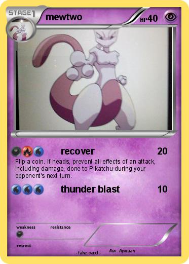 Pokemon mewtwo