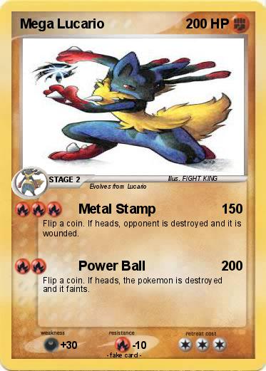 Pokemon Mega Lucario