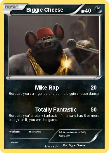 Pokemon Biggie Cheese