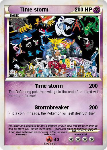 Pokemon Time storm