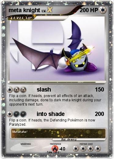 Pokemon meta knight