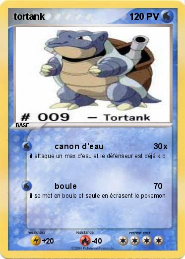 Pokemon tortank