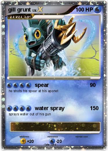 Pokemon gill grunt