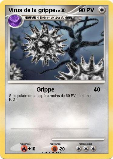 Pokemon Virus de la grippe