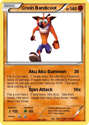 Pokemon Crash Bandicoot
