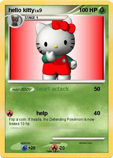 Pokemon hello kitty