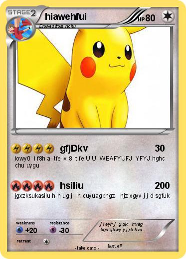Pokemon hiawehfui