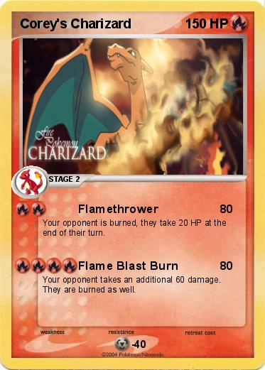 Pokemon Corey's Charizard
