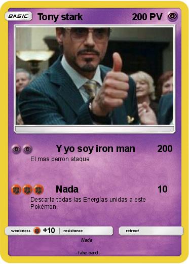 Pokemon Tony stark