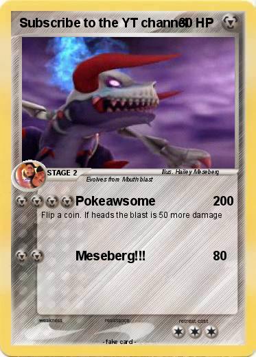 Pokemon Subscribe to the YT channel