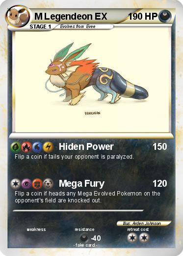 Pokemon M Legendeon EX