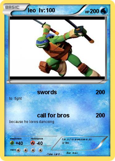Pokemon leo  lv:100