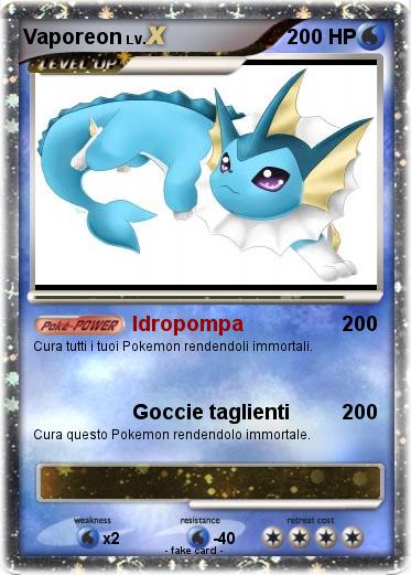 Pokemon Vaporeon