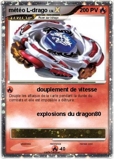 Pokemon météo L-drago