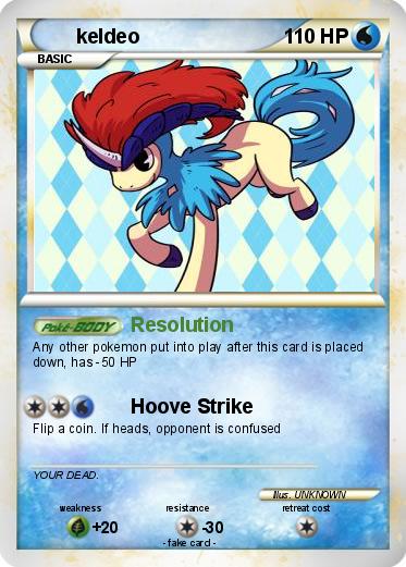 Pokemon keldeo