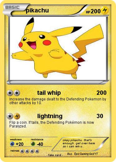 Pokemon pikachu