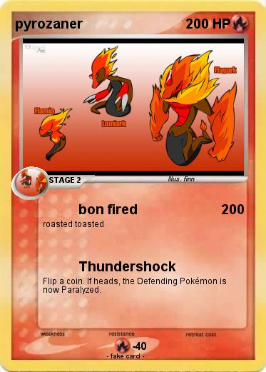 Pokemon pyrozaner