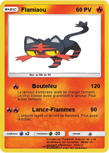 Pokemon Flamiaou