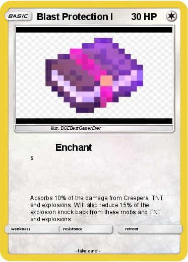 Pokemon Blast Protection I