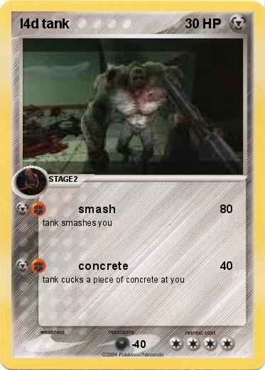 Pokemon l4d tank