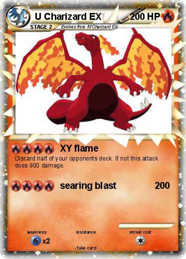 Pokemon U Charizard EX