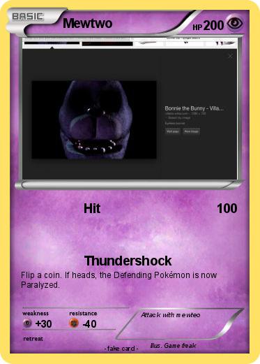 Pokemon Mewtwo