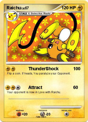 Pokemon Raichu