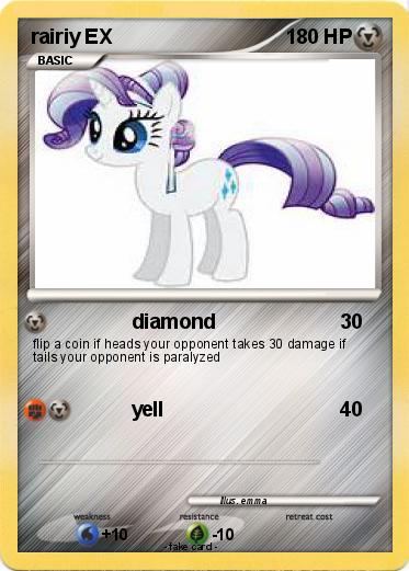 Pokemon rairiy EX
