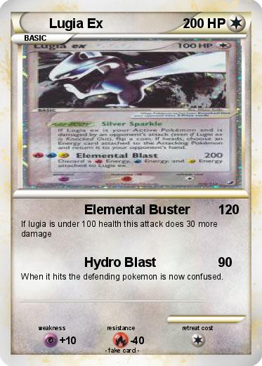 Pokemon Lugia Ex