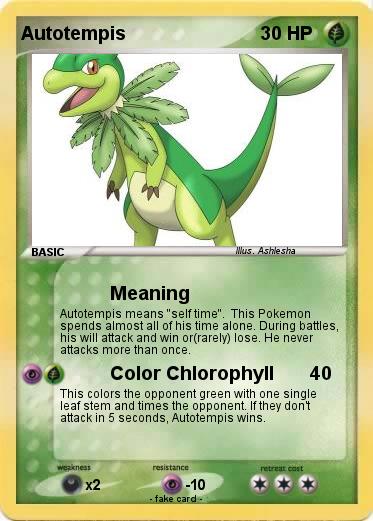 Pokemon Autotempis