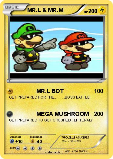 Pokemon MR.L & MR.M
