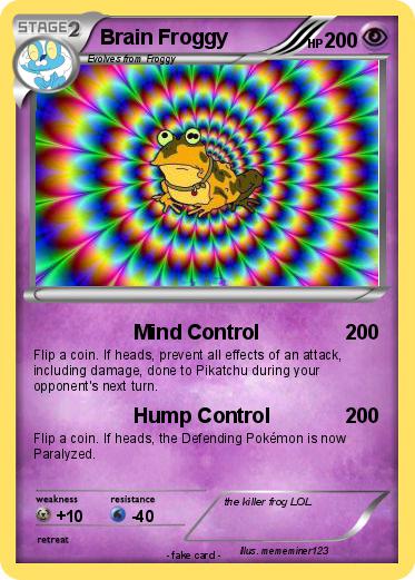 Pokemon Brain Froggy