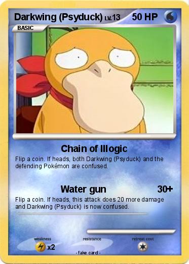 Pokemon Darkwing (Psyduck)