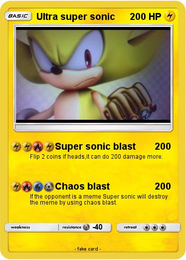 Pokemon Ultra super sonic