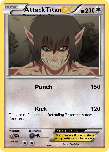 Pokemon AttackTitan